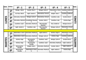 HORARIO INSTITUCIONAL