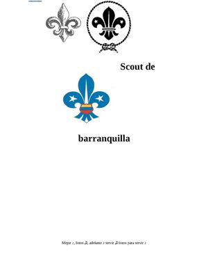 scout siempre listo 