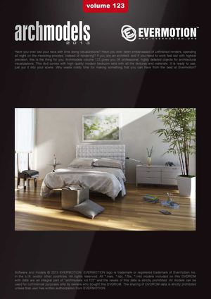 EVERMOTION ARCHMODELS VOL.123