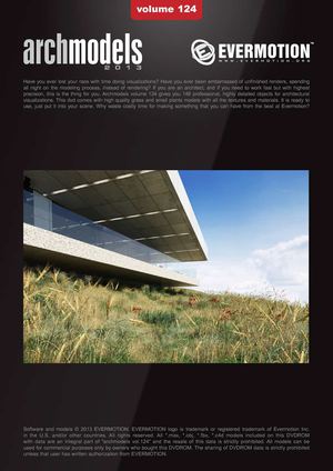 EVERMOTION ARCHMODELS VOL.124