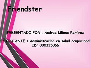 RED SOCIAL FRIENDSTER 