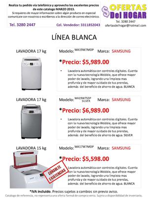Catalogo de Productos para el Hogar