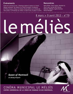 Cinéma Le Méliès (Montreuil) - Programme du 8 mars au 9 avril 2013