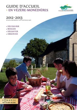Guide d'Accueil Vézère Monédières 2012-2013