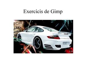 Exercicis de Gimp