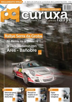 #30 Marzo 2013. Revista Curuxarallye