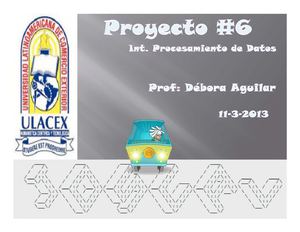 Trabajo #6 power point