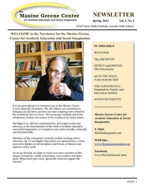 MGC Newsletter Spring 2013 Final