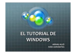 TUTORIAL DE WINDOWS
