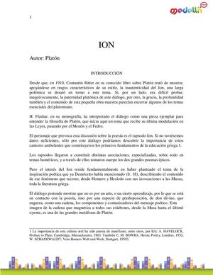 ION DE PLATÓN 