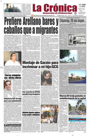 La Crónica 11 de marzo 2013