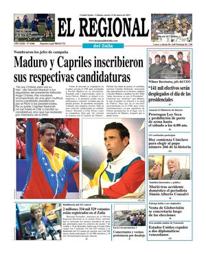 El Regional del Zulia 12-03-2013