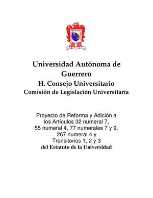 Estatuto UAGro.2013.