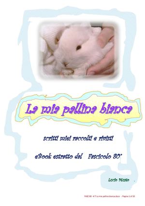 La mia pallina bianca