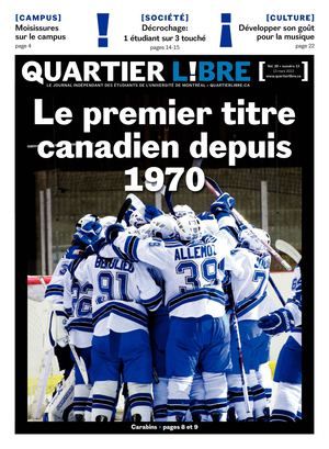 Vol 20 No 13 - Le premier titre canadien depuis 1970
