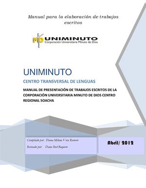 Manual de Trabajos Escritos