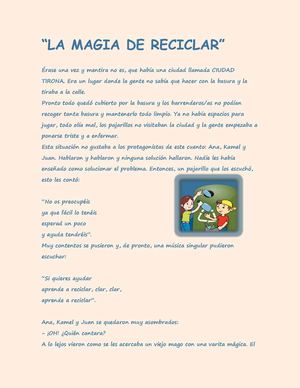 LA MAGIA DE RECICLAR