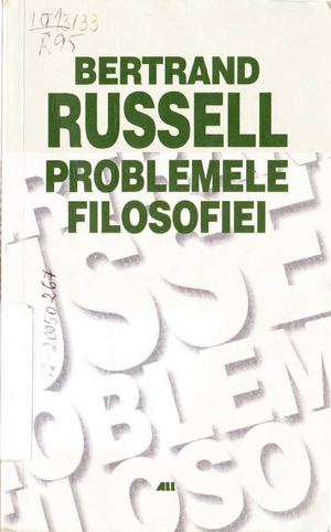 Bertrand Russell - Problemele filosofiei