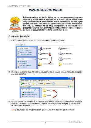 Manual de Movie Maker