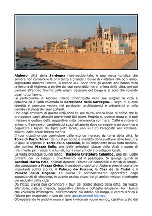 Vacanze ad Alghero: natura, sport e relax