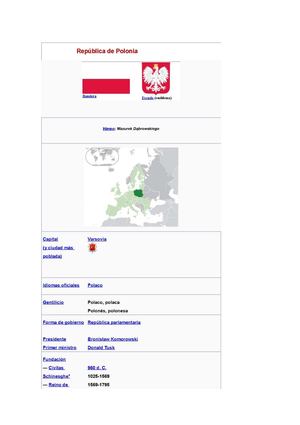 República de Polonia  