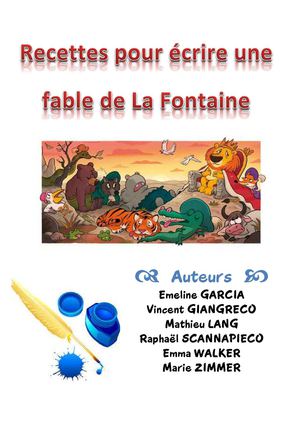 Recettes pour écrire une fable