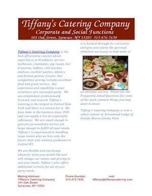 Syracuse Caterers