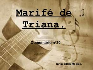 Marifé de Triana- Nº20