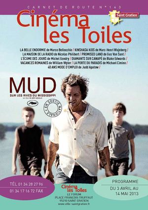 Programme du cinéma Les Toiles de Saint Gratien du 3 avril au 14 mai