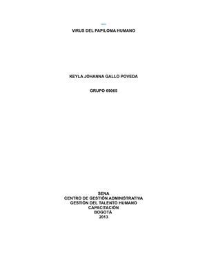 virus del papiloma humano 