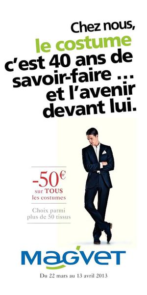 Catalogue MAGVET Costumes Mars 2013