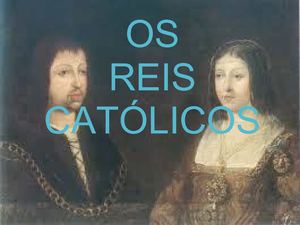 Os Reis Católicos. Traballo e concurso.