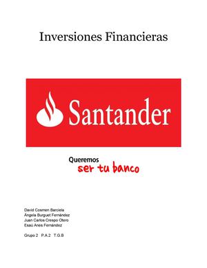 Documento Inversiones Financieras TGB