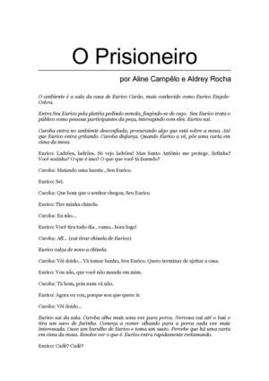 O PRISIONEIRO - TEXTO