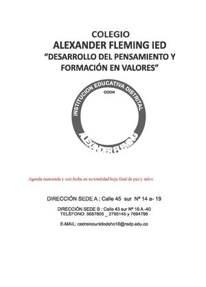 manual 2013 Alexander Fleming IED