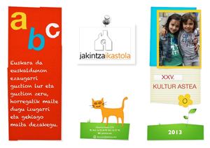 Jakintza Ikastolaren XXV. Kultur Astea