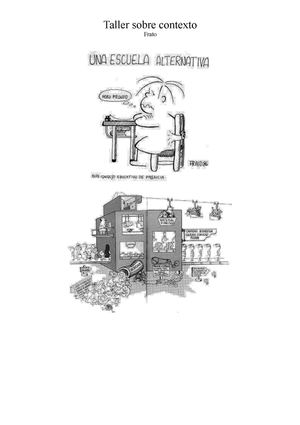 Taller Sobre Contexto