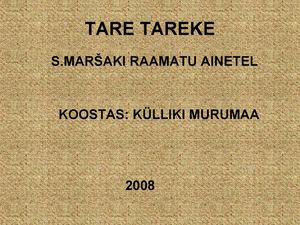 Tare-tareke