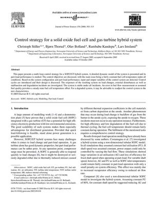 Calaméo - Control strategy for a solid oxide fuel cell and gas turbine ...