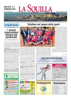 La Squilla - Anno XXXX - n° 2 Febbraio 2013