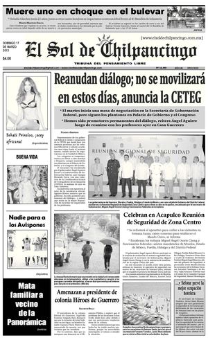 El Sol de Chilpancingo - 17 Marzo 2013