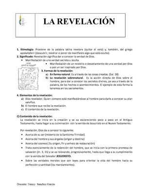 La revelación
