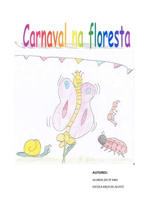 LIVRO CARNAVAL NA FLORESTA