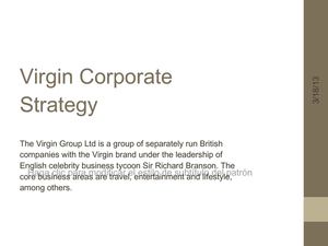 Virgin Corporate Strategy