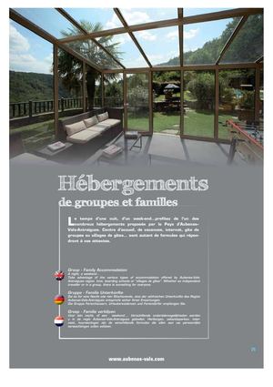 Hébergement groupes / famille