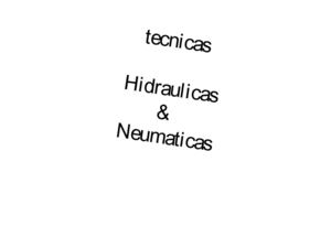 Tecnicas Hidraulicas & Neumanticas