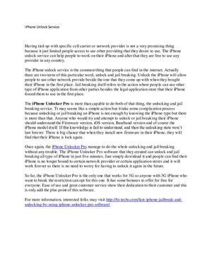 iPhone Unlock Service