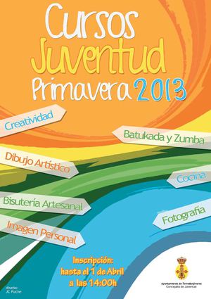 CURSOS JUVENTUD PRIMAVERA TORREDONJIMENO 2013