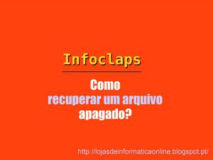 Como recuperar um arquivo apagado? 
