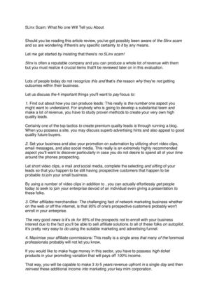 5Linx Scam: four Things You'll want to Be Conscious of